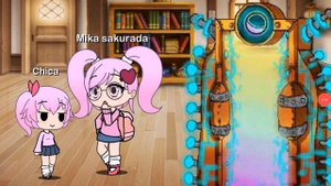 Волшебные будни Мики Сакурады 1 сезон 1 серия. Волшебное зеркало