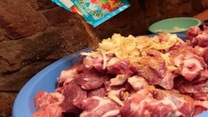Грузинский шашлык из свинины