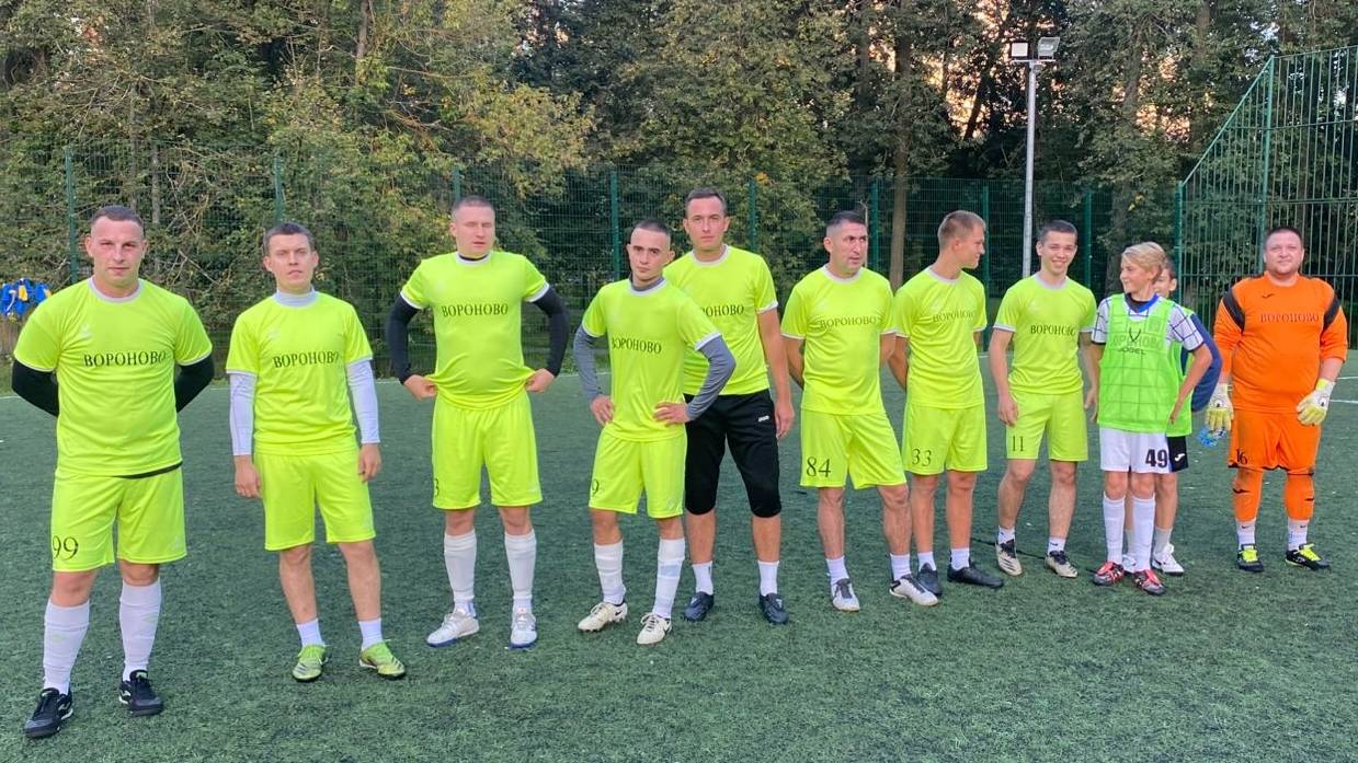 Вороново - Красная Пахра-1. 10 тур Чемпионата Щапово по футболу