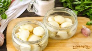 Чеснок маринованный по-грузински