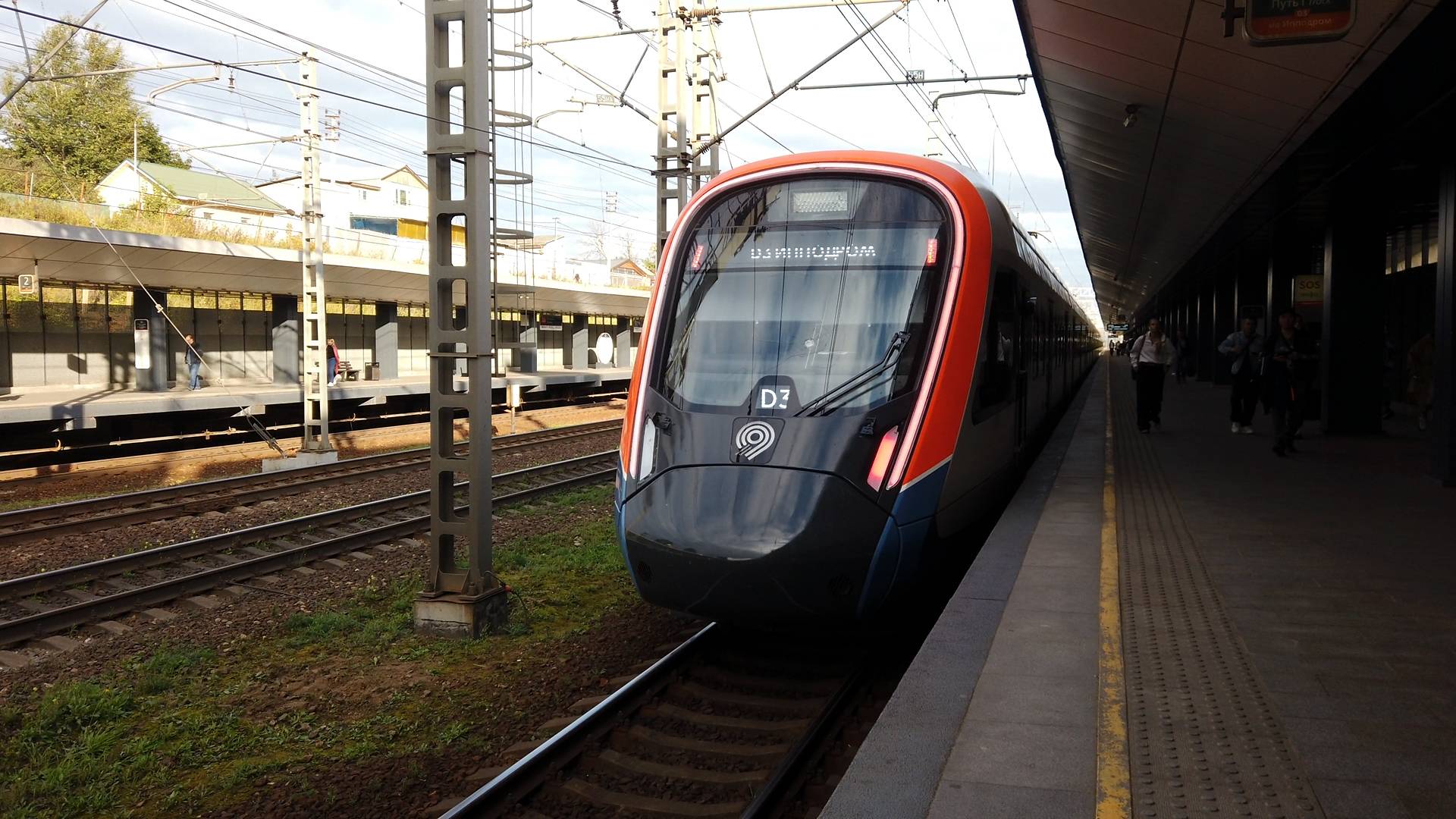 Из Твери в Москву на Ласточке. 19.08.2025 год. Октябрьская железная дорога. смотреть онлайн