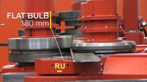 Профилегиб - DAVI MCP (3 ролика) - Судостроение - гибка полособульбов