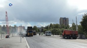 Реконструкция Лобановского моста в Петрозаводске близится к завершению