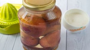 Грушевый компот с корицей на зиму