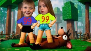 99 НОЧЕЙ В ЛЕСУ #роблокс 99 ночей в лесу убеги от оленя.. #roblox