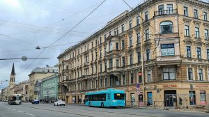 Санкт-Петербург. Прокатимся на трамвае по городу.