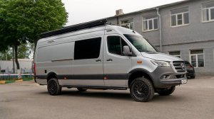Переоборудование Mercedes-Benz Sprinter полноприводный для перевозки техники
