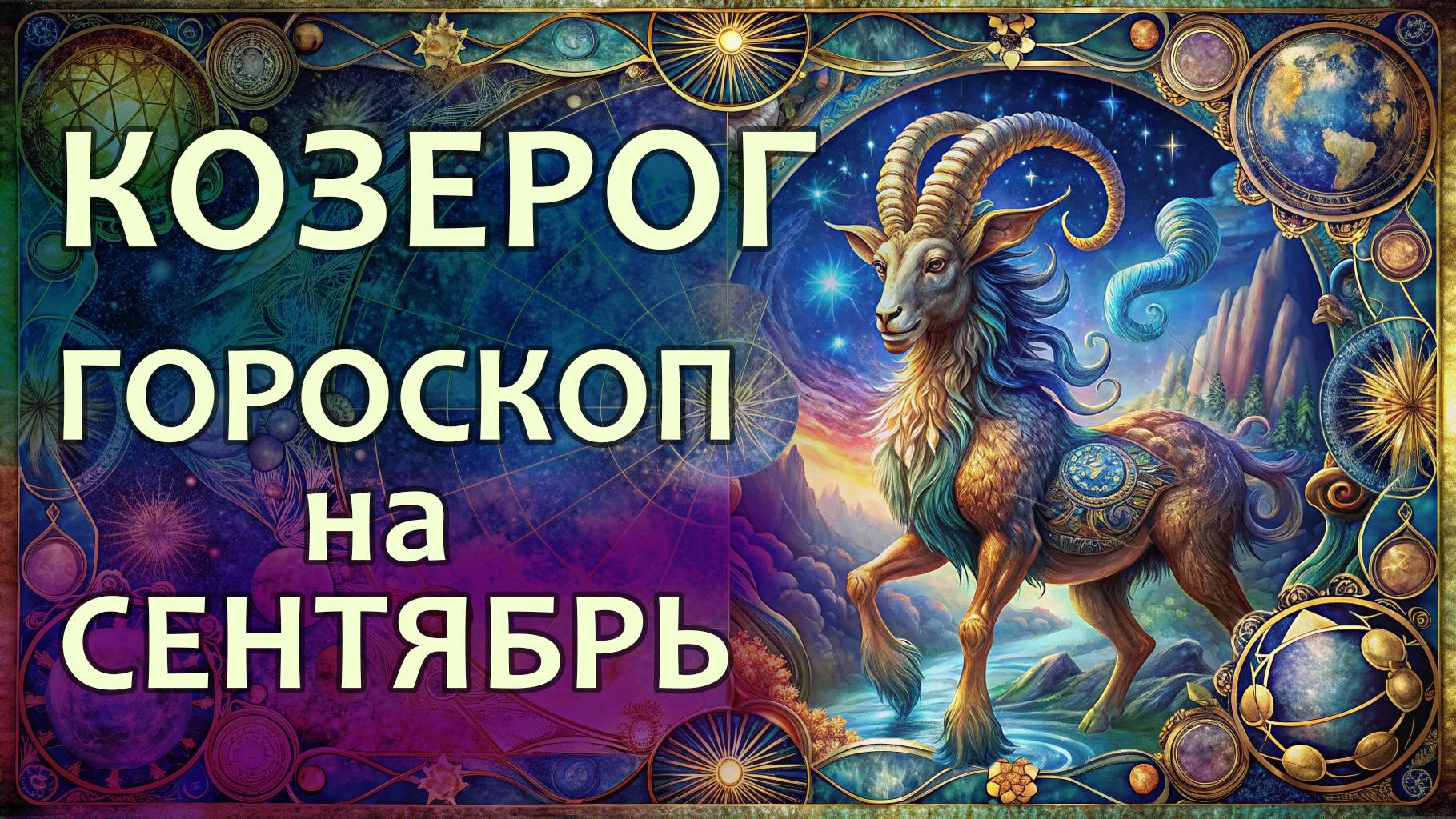 Гороскоп для Козерога на сентябрь 2025 года