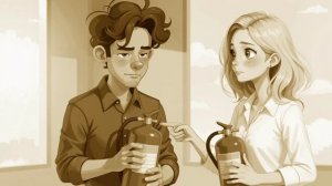 Противопожарный инструктаж в мультипликационной форме