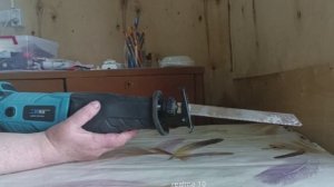 Сабельная пила NewOne: Тест на ровность реза по дереву и металлу | Реальный отзыв