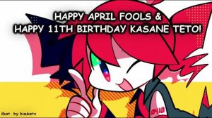 Teto Kasane - Never Gonna Give You Up April Fools (Cover) Перезалив с канала Tanjiro Taidana (Short)