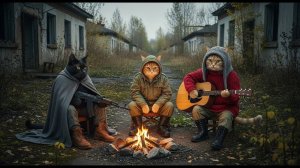 Кошачий S.T.A.L.K.E.R. - Видеоклип. Создано при помощи VEO2