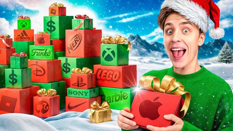 Подарил 100 ПОДАРКОВ для 100 ПОДПИСЧИКОВ! смотреть онлайн