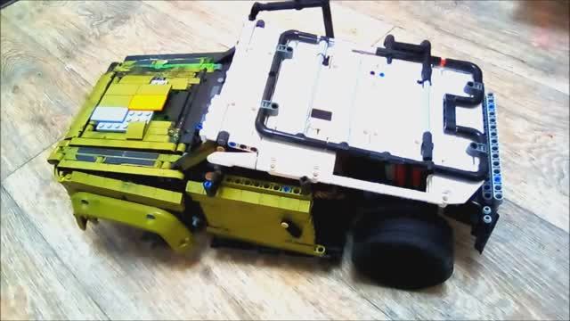 помотала его жизнь... - обзор лего модели Land Rover Defender