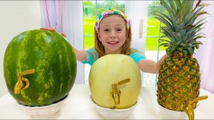 Настя и ее друзья украшают игровые домики и другие приключения друзей