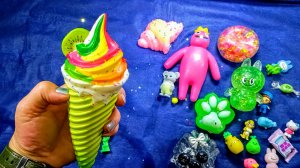 АСМР РАСПАКОВКА👀🥰сквиши и антистрессы 💥 жмякаю сквиши ТАБА лапки🐾✨