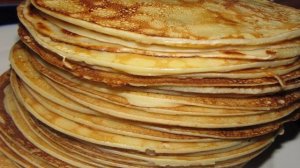 Блинчики с творогом, запеченные в сметане