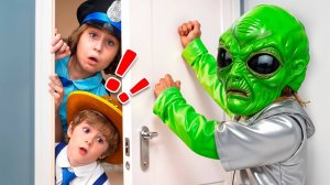 Побег Евы из ТЮРЬМЫ + Еще больше полицейских историй для детей