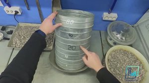 Определение зернового состава ЩПС ГОСТ 25607