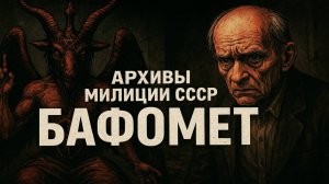 Архивы милиции СССР: Бафомет на стене московского отеля. Ритуал, смерть и тайна. Ужасы и триллер