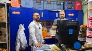 Строительный пылесос HOEGERT автоматической очисткой фильтра HT2E410