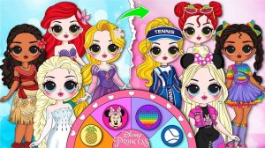 Диснеевская принцесса стань моей говорящей АНЖЕЛОЙ, сделай своими руками бумажных кукол и поделки