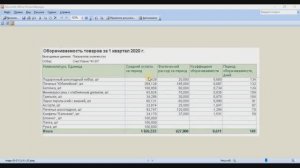 Делаем в УТ отчет по Оборачиваемости как в БП 3.0 за 5 минут