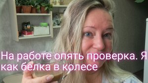 На работе опять проверка/я как белка в колесе