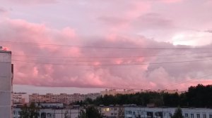 Малиновый закат