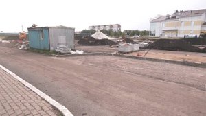 В Шарыпово продолжается строительство Динопарка