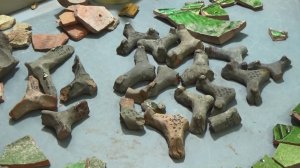 Сепаи из раскопа на улице Калинина, 60