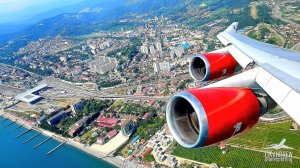 Незабываемый Фантастический Полёт. Боинг 747-400 Сочи-Москва