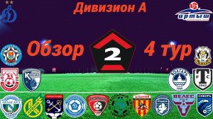 Дивизион А. Обзор 4-го тура, сезон 2025/26, осенний этап