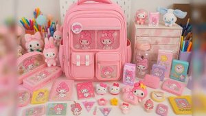 Подготовка к школе. Распаковываем школьный рюкзак вместе