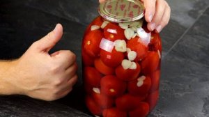 Помидоры на зиму Королевские Сладкие, рассол выпивается быстрее чем съедаются помидоры