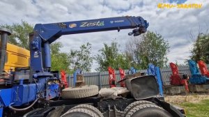 Выдали клиенту Камаз с установкой Тадано ZE 504