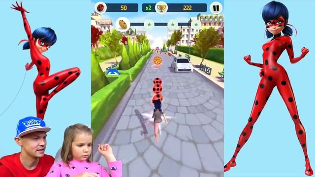 Жабка леди баг катя играет смотреть онлайн