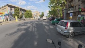 Большое путешествие по ЛНР на мотоцикле. 3я Часть, Красный Луч.