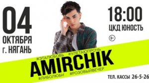 Приглашение на концерт АМИРЧИКА