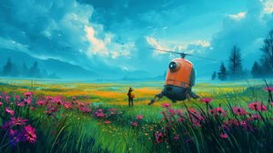 ✨ Оптимистичная научно-фантастическая эмбиент-музыка для продуктивной летней работы