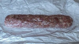 Домашняя колбаса в фольге