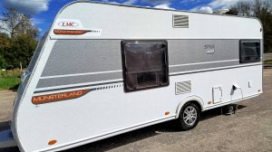 Современный немецкий-автодом,караван LMC 2017 года на 4 места из Норвегии с королевской кроватью