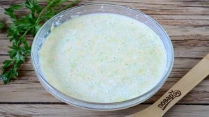 Блинчики из кабачков с сыром и чесноком