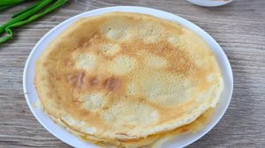 Блинные мешочки с грибами