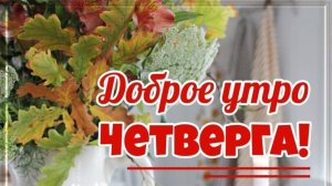 ДОБРОЕ УТРО ЧЕТВЕРГА. ОСЕНЬ НАСТУПАЕТ НА ПЯТКИ...А МЫ РАДУЕМСЯ ЛЕТУ