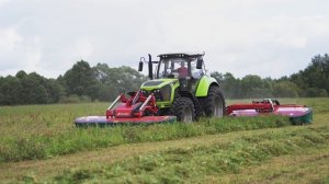 Zoomlion PL2304-1 и косилка - бабочка Kverneland 5387 MT