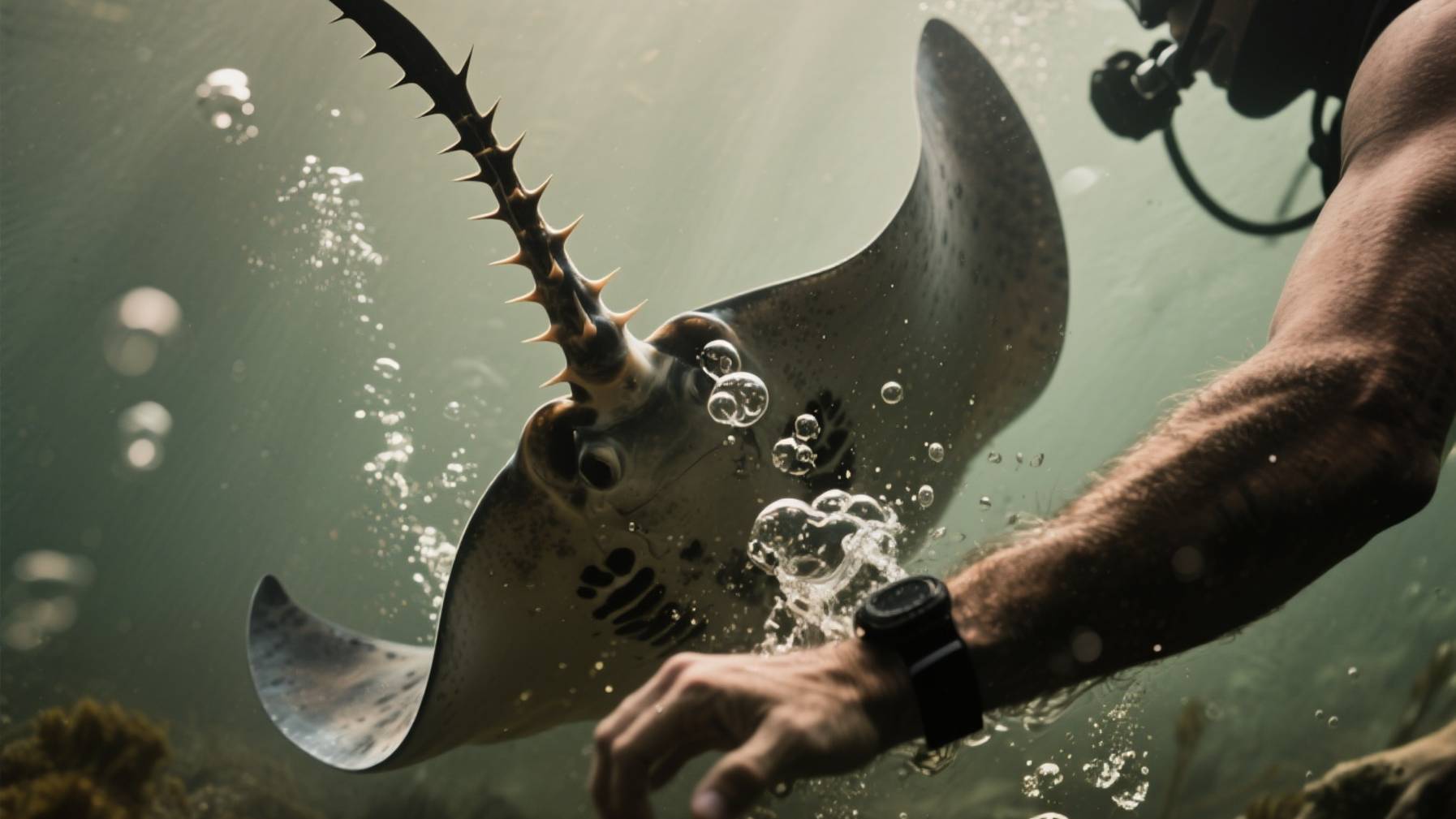 Ныряльщик пострадал при встрече со скатом в Приморском крае смотреть онлайн