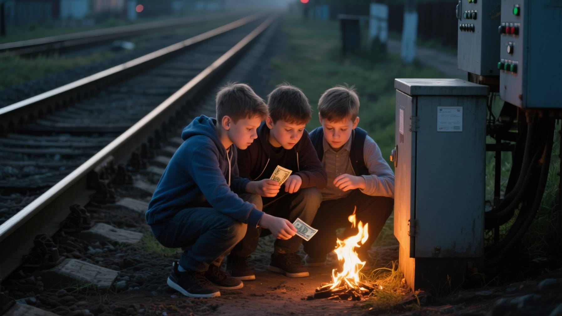 Подростки из Подмосковья по заказу украинских спецслужб подожгли железнодорожное оборудование смотреть онлайн