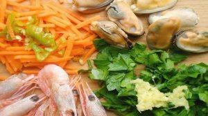 Блинчики с морепродуктами