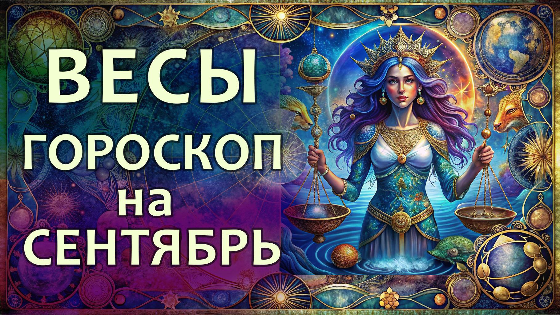 Гороскоп для Весов на сентябрь 2025 года